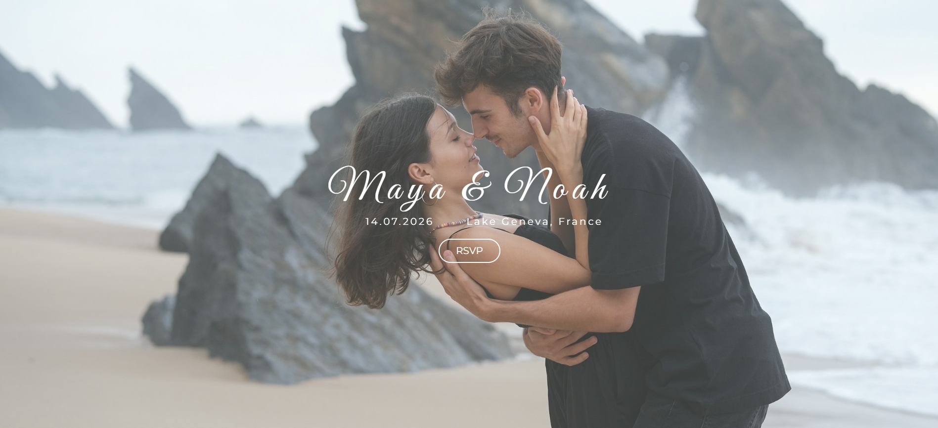 Wedding Website Preview